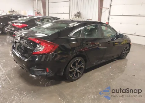 2019 Honda Civic Sport из США, поврежденный, VIN 2HGFC2F89KH545480